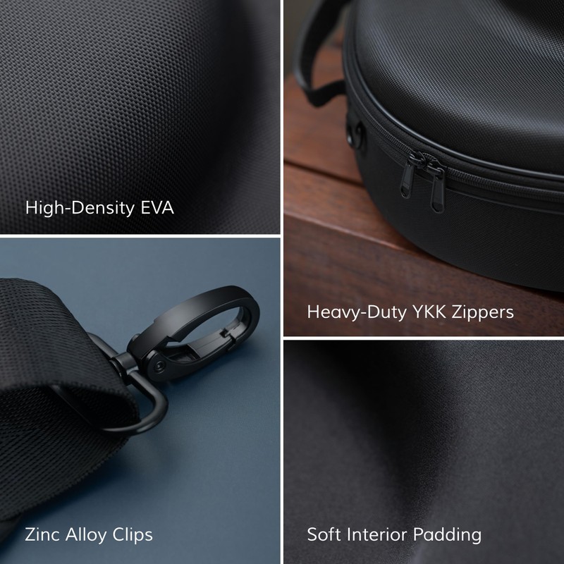 Ozueccr Cowboy Hat Travel Case – Crushproof Carrier for Cowboy,