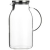 Karafu Glass Pitcher with Lid, 100 Ounces Wide Mouth Heat