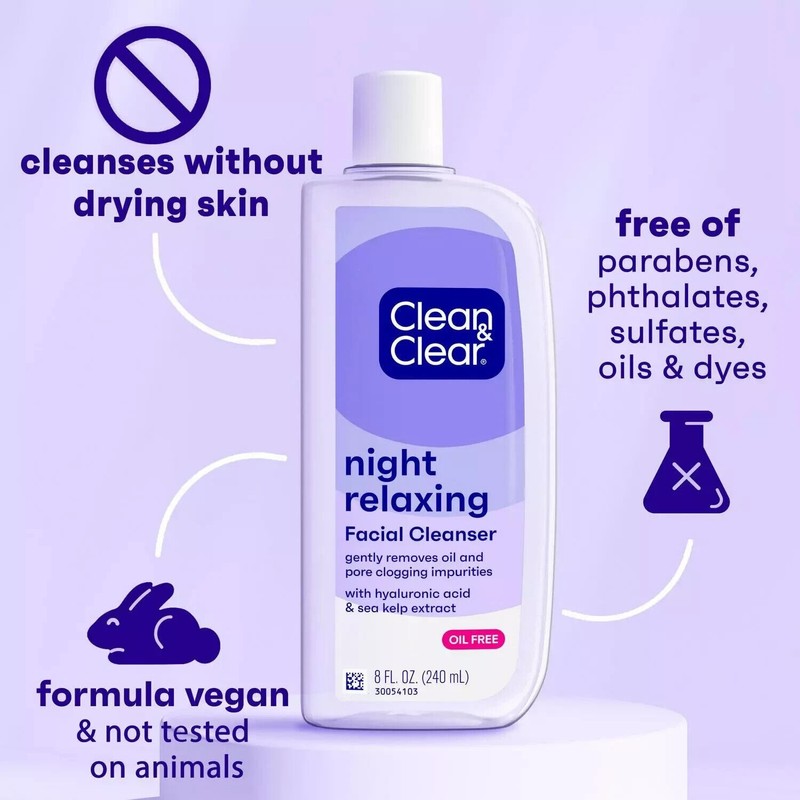 CLEAN & CLEAR 2 Pack of Clean and Clear Night