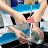 MAG HOME Silicone Sink Splash Guard 34.5"- Water Splash Protector