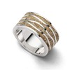 DUR Jewellery Unisex Beach Ring “Ebb and Flow” 925 silver