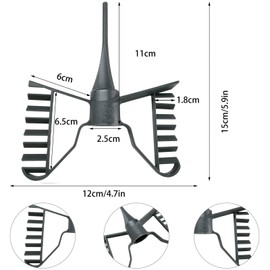Butterfly Mixing Attachment for Thermomix TM21, Thermomix Accessories, Stirrer Thermomix Butterfly, Food Processor Replacement Parts, for Vorwerk Thermomix Food Processor