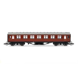 TT:120 Hornby Coach Car - TT4033 BR 57' Corridor Third, M1832M - Era 5 Train Toy, TT Gauge Carriage for Train Set, Rolling Stock Models for Adults - 1:120 Scale Model Gift
