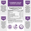 Elderberry Gummies Extra Strength Sambucus Gummy - Natural Immune System