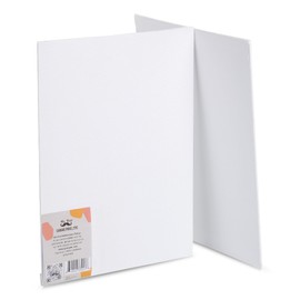 Mr. Pen- Canvas Panels, 2 Pack, 9x12 Inches, Triple Primed for Oil & Acrylic Paints, Canvas Boards for Painting, Painting, Blank Canvas for Painting, 3mm Thickness