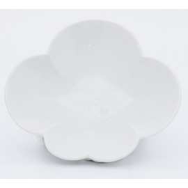 有田焼 伯父山窯 縁起 銘々皿 白梅