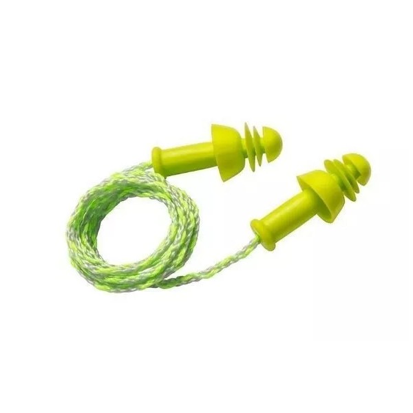 (4pr) Waterproof Silicone Ear Plugs Reusable Noise Reduction FREE FRT