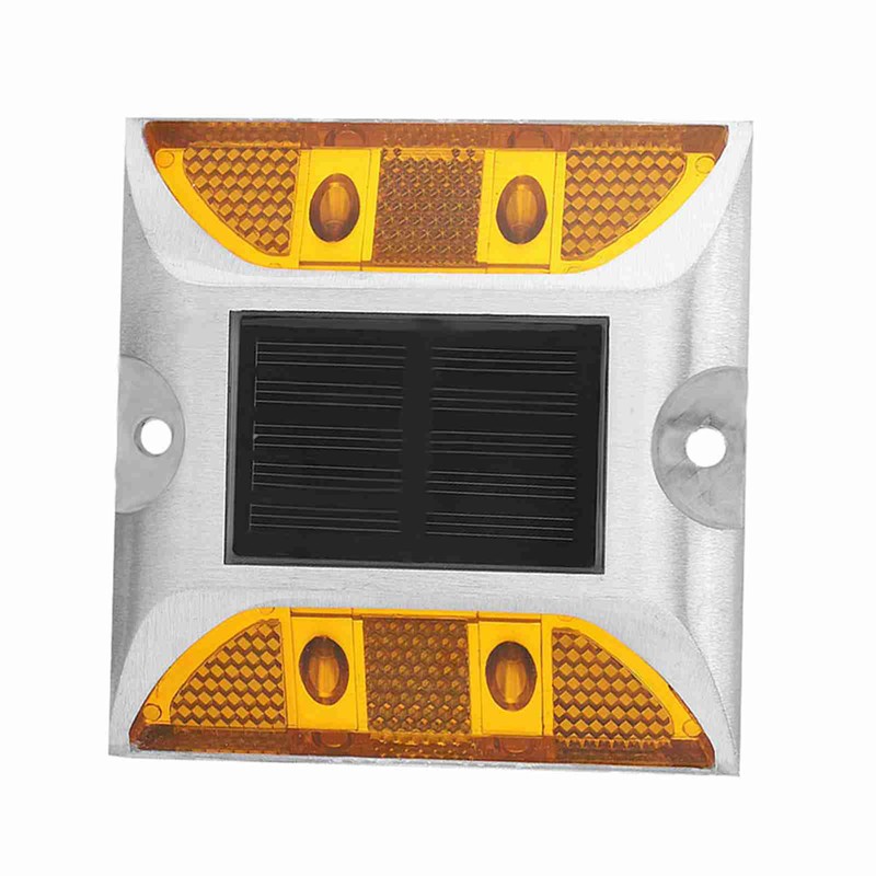 Casting Aluminum Road Stud Light Outdoor Solar Powered Lamp for