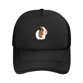 TREJUKY Cute Guinea Pig Baseball Cap Snapback Mesh Back for Men Women Adjustable Fishing Hat Outdoor Travel Beach Trucker Hat