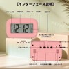 PAVIKE Digital Clock, Electronic Alarm Clock, Digital Clock, Table Clock,