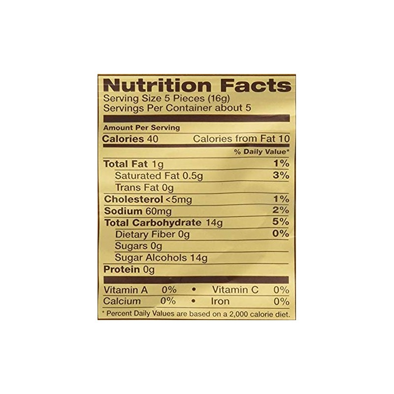 Werther's Original - Coffee Caramel - Sugar Free Hard Candies