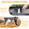 Heavy Duty Grill Scraper Stainless Steel Griddle Scraper with 5"