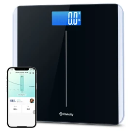 Etekcity Smart Digital Bathroom Scale for Body Weight and BMI, Black