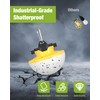 YXL 16000LM 130W Construction String Lights, 100FT Industrial LED String