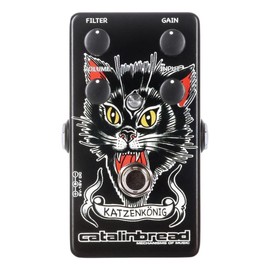 Catalinbread Traditional Ink Collection Katzenkonig Fuzz Guitar Effects Distortion Pedal with Adjustable Controls