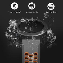 RosMank 22mm Silicone Watch Band Compatible with Garmin Venu 3 / Venu 2 / Vivoactive 4 / Active, Two Color Silicone Replacement Strap for Garmin Forerunner 265 / Forerunner 255, GrayOrange