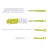 Fluoxtine Bottle Cleaning Brush Set, Cleaning Brushes with 4 Different Brushes - Extra Long Bottle Brush, Wide Neck Bottle Brush, Long Straw Brush, Short Bottle Brush
