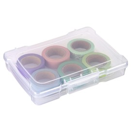 ArtBin 6946AB - Organizador de fotos y manualidades, caja (4 x 6 pulgadas), color transparente, 1 paquete