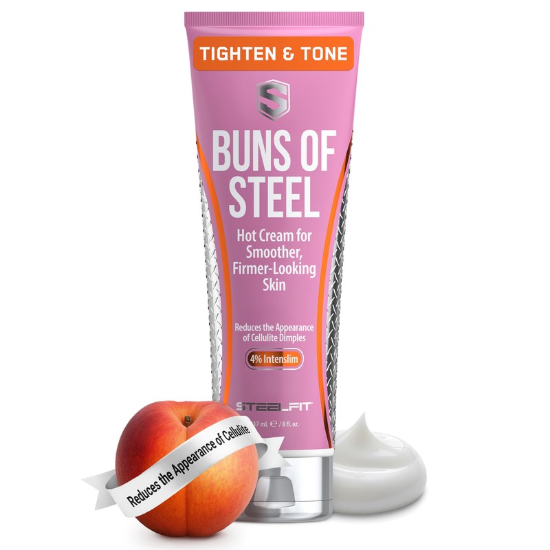 SteelFit Buns of Steel Maximum Toning Cream with 4% Intenslim