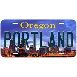 Portland Oregon Novelty Car Auto License Plate