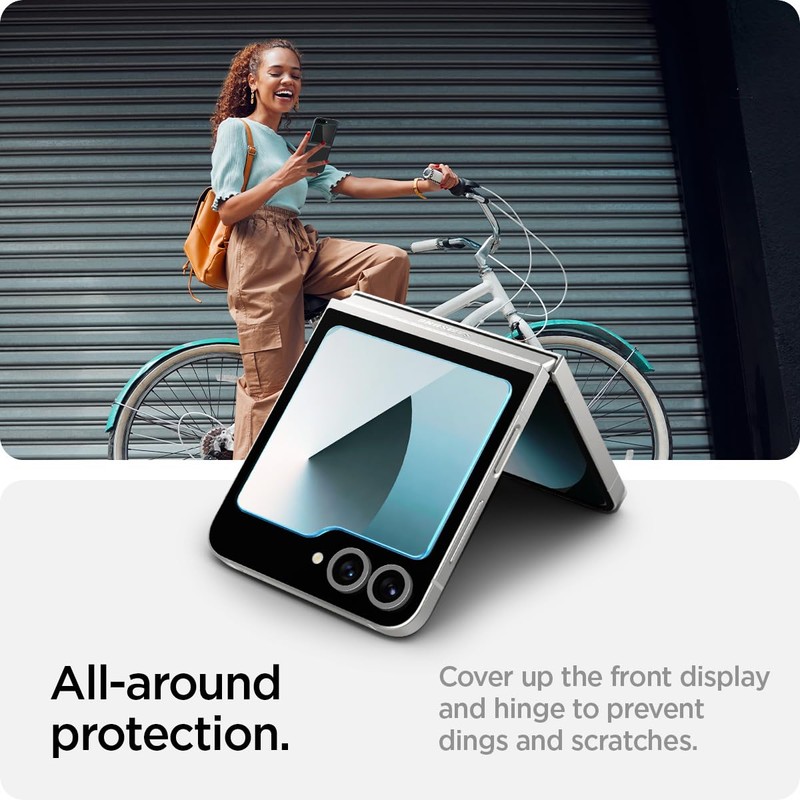 Spigen Tempered Glass Screen Protector [GlasTR EZ FIT] designed for