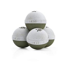 Asian Pear Luxury Bath Bombs -Set of 10 - Extra Large - 4.5oz