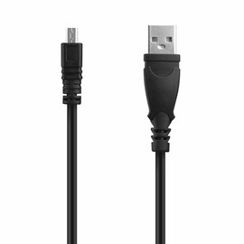 FITE ON 3.3ft USB Charger PC Charging Data Sync Cable Replacement for Sony Cybershot DSC-W830 Camera