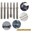 YaeCCC 7 Pcs Air Hammer Rivet Set, Heavy Duty Smoothing