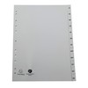 Exacompta - Ref 1812E - PP Printed Indices - For