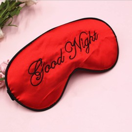 TopHomer 6 Pcs Sleep Eye Masks Lightweight Portable Soft Eye Masks with Adjustable Strap, for Women Men Sleep Travel Nap(Red)