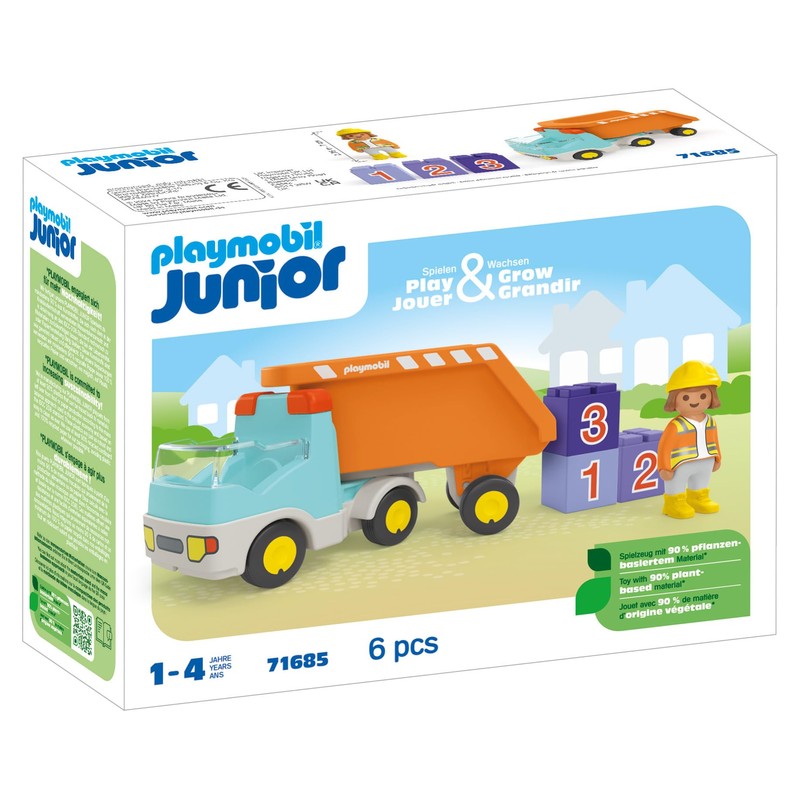 PLAYMOBIL Junior: Dump Truck