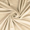 Squish Cuddle Fleece Velour Fabric Material Beige 1MTR