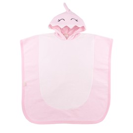 Baby Creysi Toalla De Baño Con Capucha Toalla Para Bebe Niña 100% Algodón Modelo O3081 Color Rosa 12 Meses