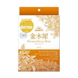 Premium Facial Mask, Osmanthus (1.1 fl oz (30 ml) x 5 Sheets