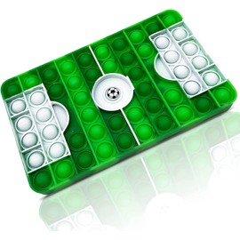 Pop Fidget Toy, Pop Bubble Anti-Stress Toy for Adults and Children, Sensory Toy for Autism, Relieves Anxiety, Squishy Bubbles (Football Fields)