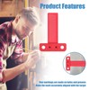 Woodworking Scriber T Square Ruler 100mm Aluminum Alloy Hole Positioning