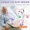 EZSLINGGLIDE Dysphagia Regulating Drinking Cup – Spill-Proof Adaptive Cup for