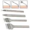 Professional Leather Craft DIY Diamond Chisel Hole Punch Tool 1 Prong Punch SE02651 100ea