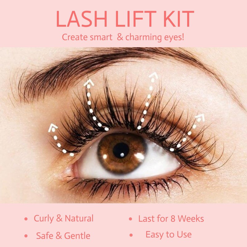 2023 Version Eyelash Perming Kit, Lash Lifting Set, Eyelash Lifting