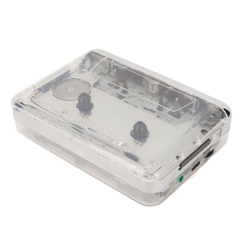 Cassette Tape Player, USB Connection, MP3 Conversion, Stereo Compatible, Recording