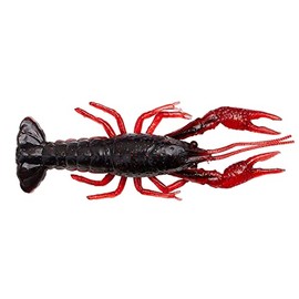 Savage Gear 4D Craw – Ultra-Realistic Crawfish Soft Bait for Freshwater & Saltwater Fishing, Scent-Infused for Maximum Attraction, Perfect for Bass, Perch & Multi-Species Anglers Red Craw 7.5 cm