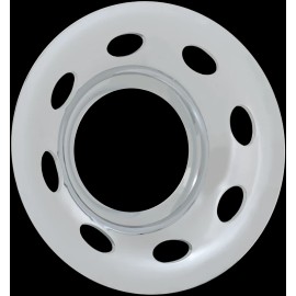 Phoenix USA Chrome Quick Trim 15" Trailer Wheel Cover Ring QT545CLO