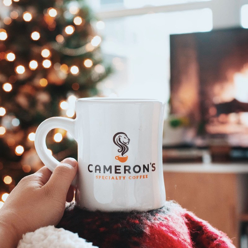 Cameron's Coffee Holiday Roasted Ground Coffee Bag, Flavored, Crème Brulee