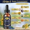 2 PACK Mullein Drops for Lungs, Detox and Cleanse Mullein