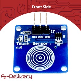 AZDelivery ⭐⭐⭐⭐⭐ Set of 5 TTP223B Digital Touch Sensor Capacitive Switch Module for Arduino