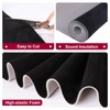 SBWLKJ Black Suede Headliner Fabric 60" Wide by 36" with