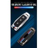 TECART Key Fob Cover Compatible with Ford Mondeo Ka Fiesta