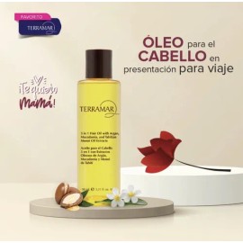 Aceite Cabello 3 En 1 Anti Frizz Nutrición 98 Ml Terramar