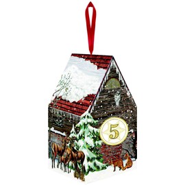 Alison Gardner Advent Calendar Christmas House Hanging Decorations