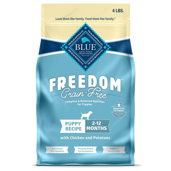 Blue Buffalo Freedom Grain Free Puppy Food Chicken Recipe 4